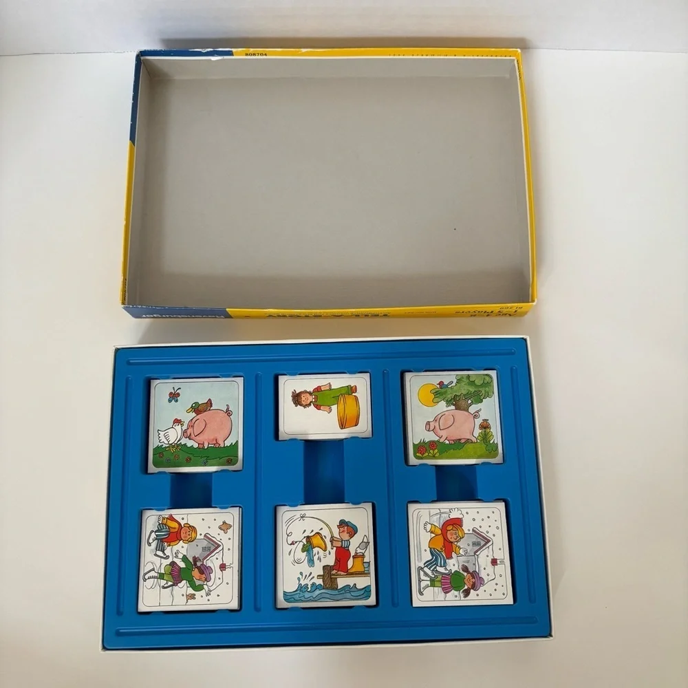 Ravensburger Vintage Memory Game Tell A Story Storytelling Kids Vtg Classic 1990